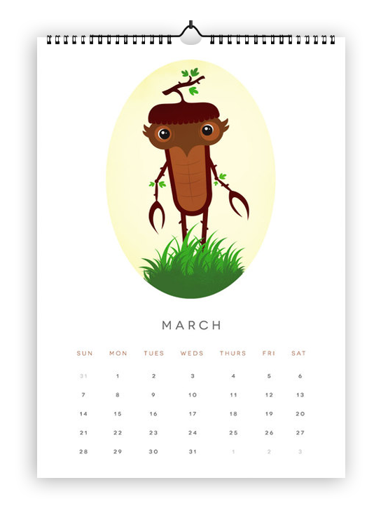 Calendari da parete  Stile7