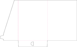 Cartelline fustellate Tasca a Incastro