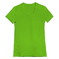 T-shirt DONNA personalizzabile Verde