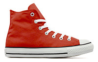 Scarpa Converse personalizzata Rosso